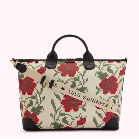 lulu guinness bags waitrose|waitrose lulu guinness tote bag.